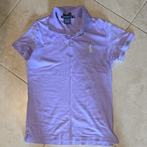 Ralph Lauren Purple Polo Classic Short Sleeve